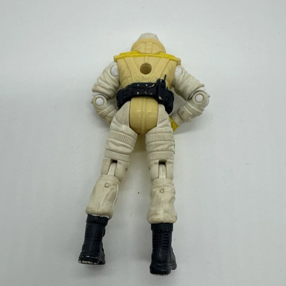 Gi Joe Action Figure 3.75 in 3 3/4 in Frost Bite V5 Rock Slide driver (#127)